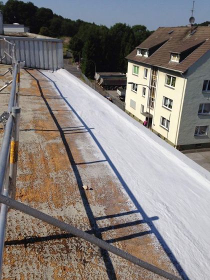 Roof renovation: typical weathering phenomenon