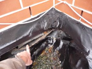 Roof renovation foil roof damage patterns